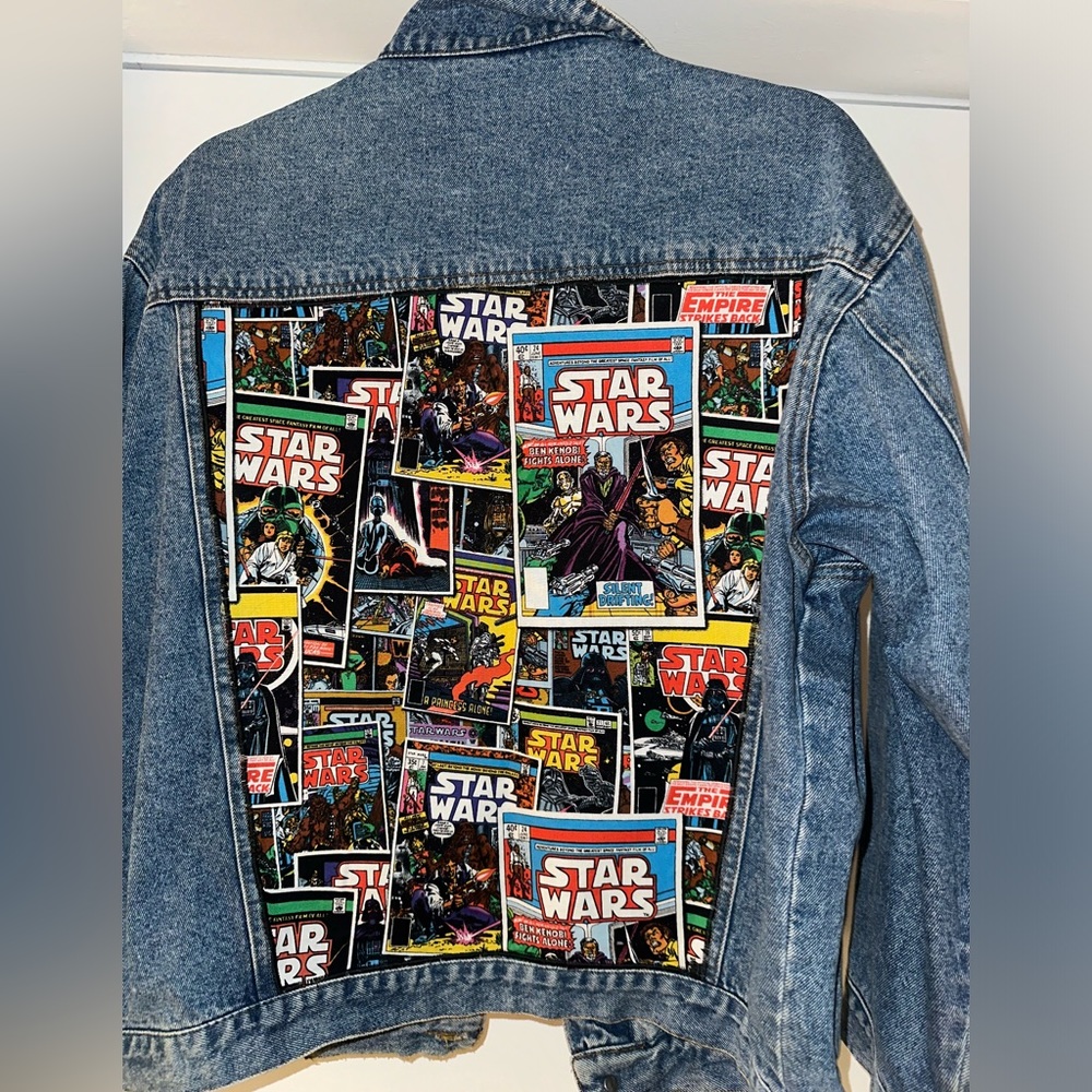 Vintage Denim Jacket with Starwars